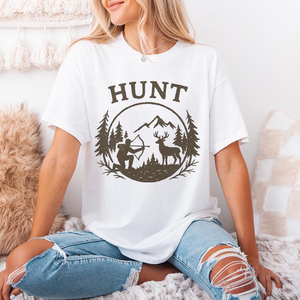 Deer Hunting png, Hunting Png - 300 DPI Design for T-Shirt