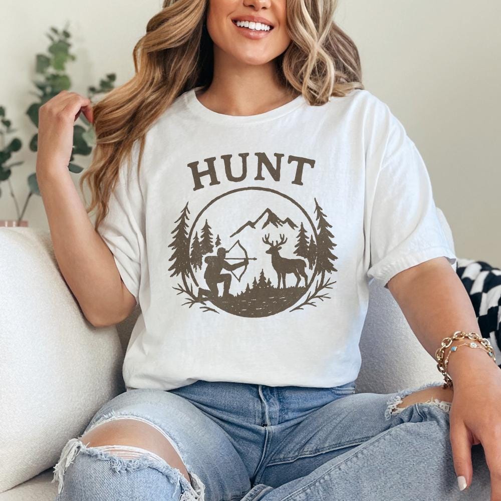 Deer Hunting png, Hunting Png - 300 DPI Design for T-Shirt
