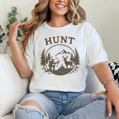 Deer Hunting png, Hunting Png - 300 DPI Design for T-Shirt