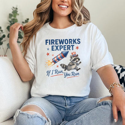 Fireworks Expert If I Run You Run PNG, 4th of July Clipart - 300 DPI