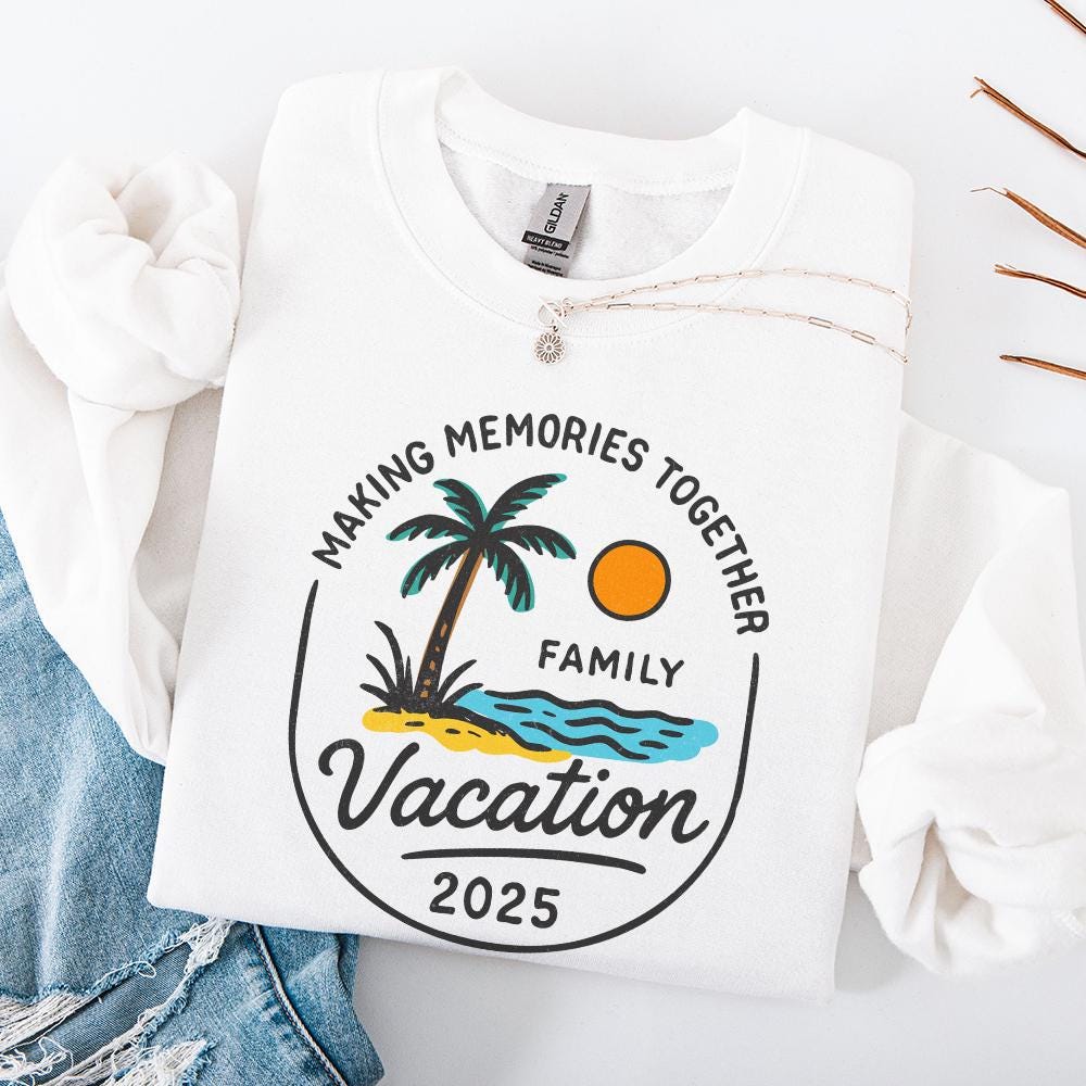 Family Vacation 2025 png, Cruise Ship Saying - 300 DPI Design for T-Shirt