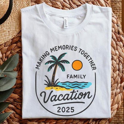 Family Vacation 2025 png, Cruise Ship Saying - 300 DPI Design for T-Shirt