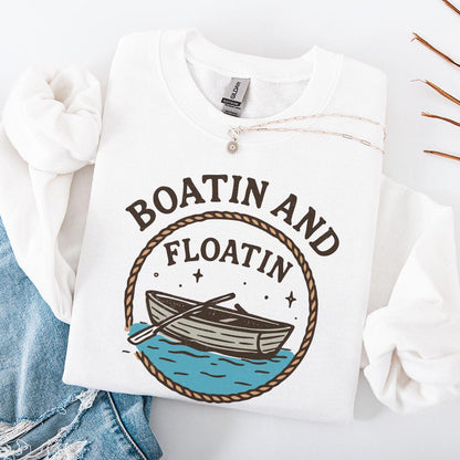 Boatin Floatin PNG, Summer - 300 DPI Design for T-Shirt