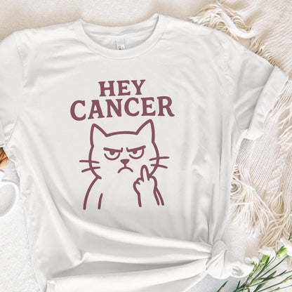 Embroidered Cancer Fighter PNG, Cancer Survivor Gift - 300 DPI Design for