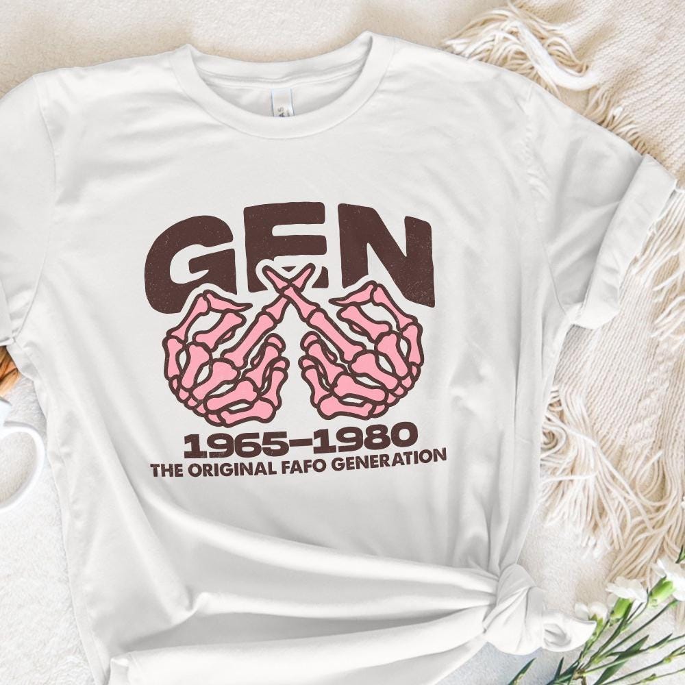 Generation X Skeleton Hands Art, Gen X Clipart PNG File - 300 DPI Design