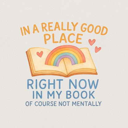 Bookish PNG Sticker, Trendy Reading Smut - 300 DPI Design for T-Shirt