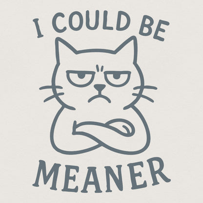 Meaner Tee PNG, Spicy Attitude Digital - 300 DPI Design for T-Shirt