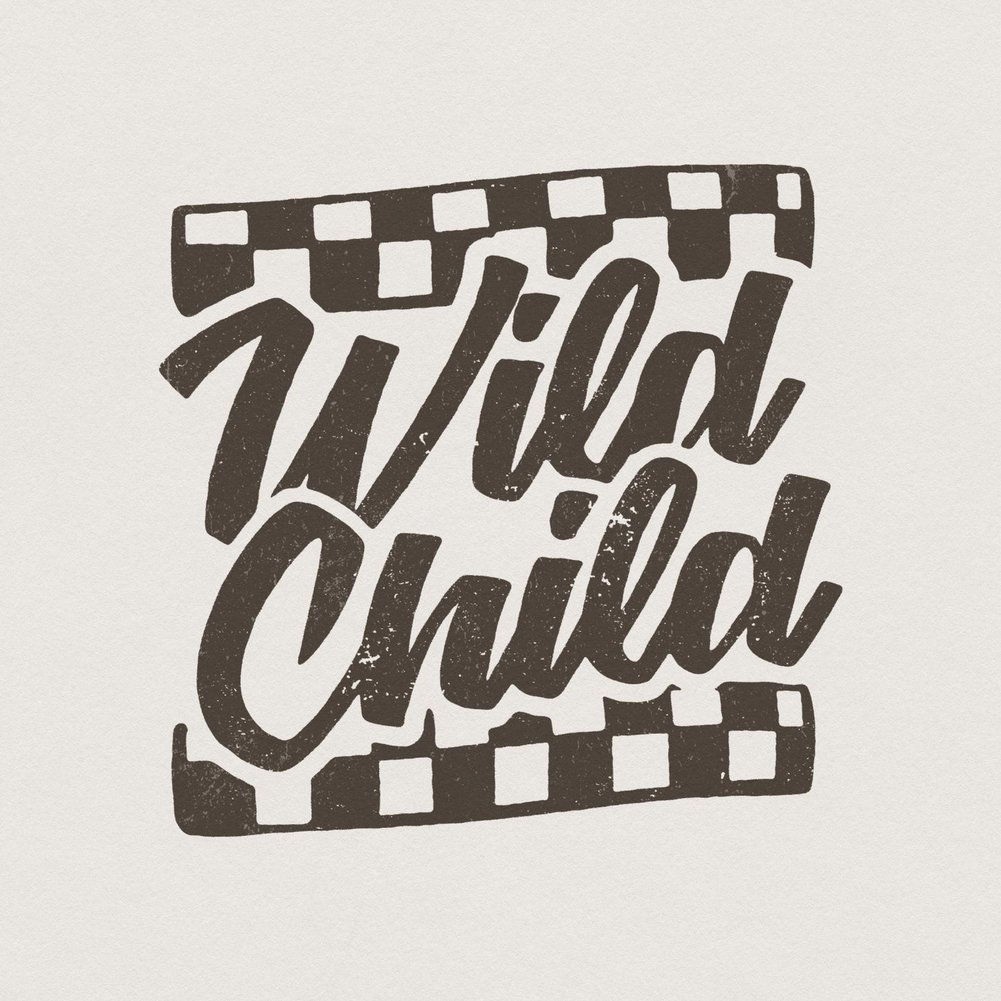 Wild Child png, Lightning png - 300 DPI Design for T-Shirt