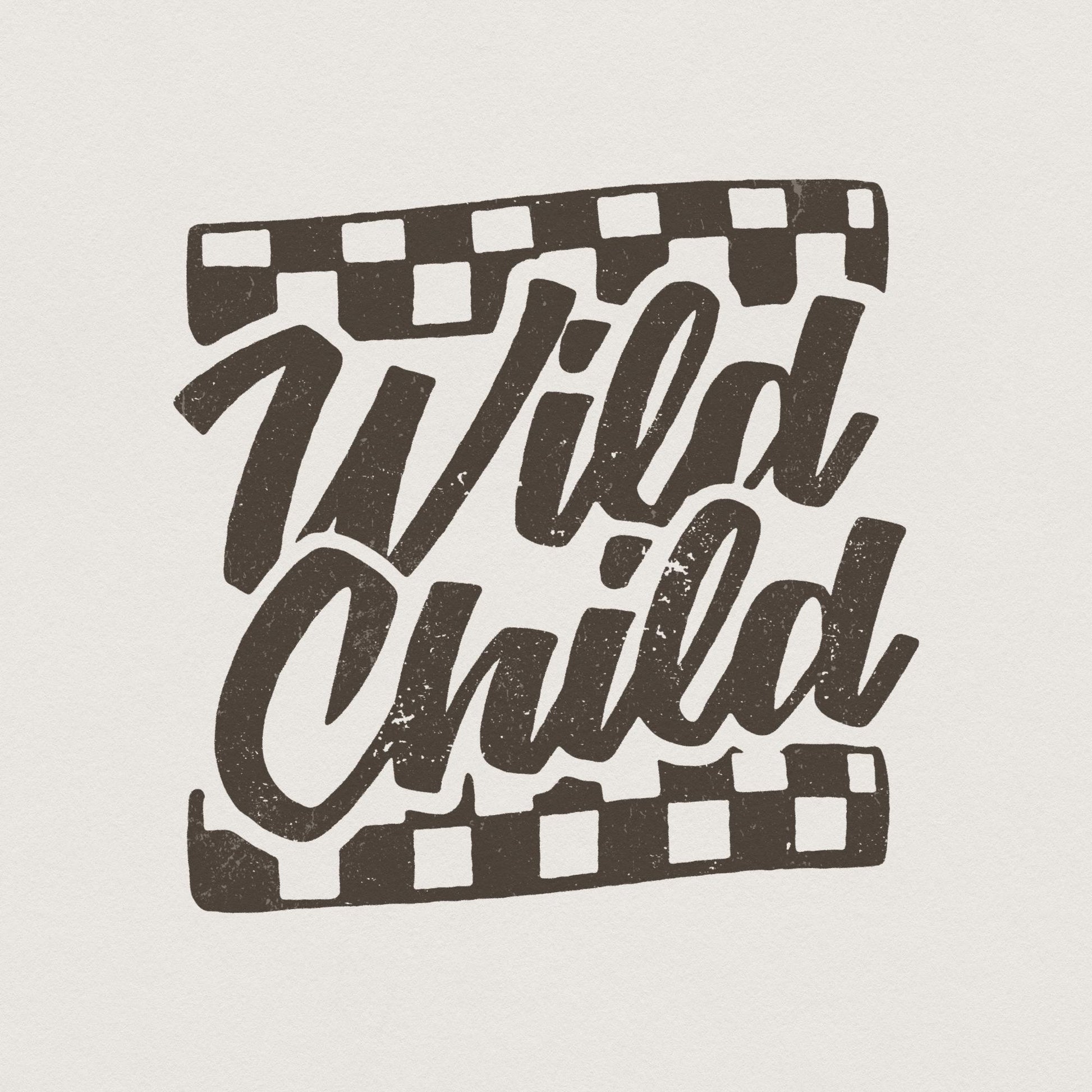 Wild Child png, Lightning png - 300 DPI Design for T-Shirt