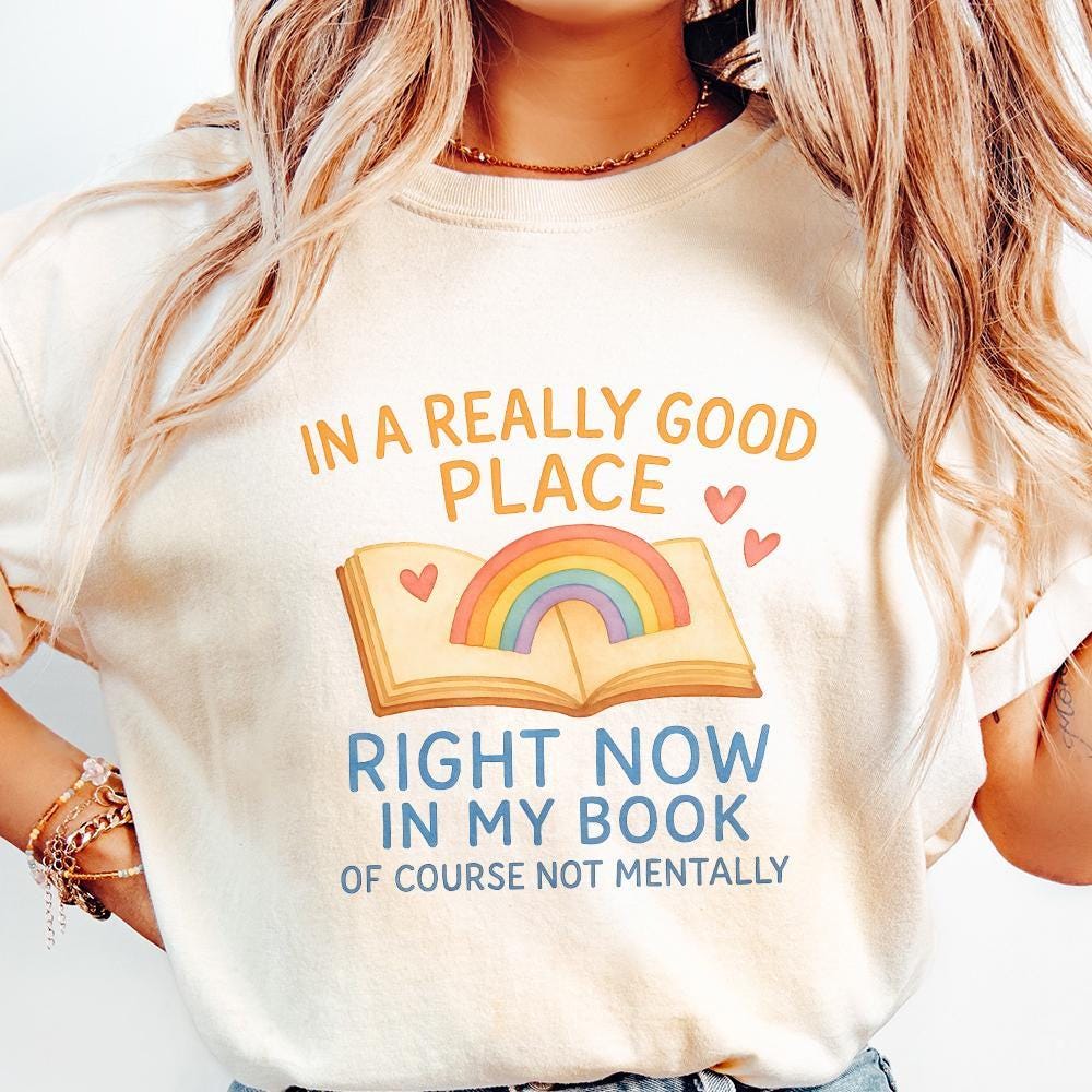 Bookish PNG Sticker, Trendy Reading Smut - 300 DPI Design for T-Shirt