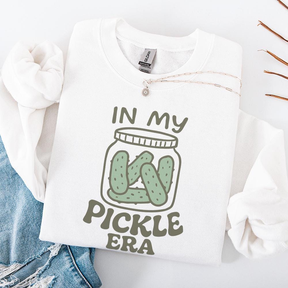 In My Pickle Era PNG, Pickle Graphic Tee Design - 300 DPI Design for