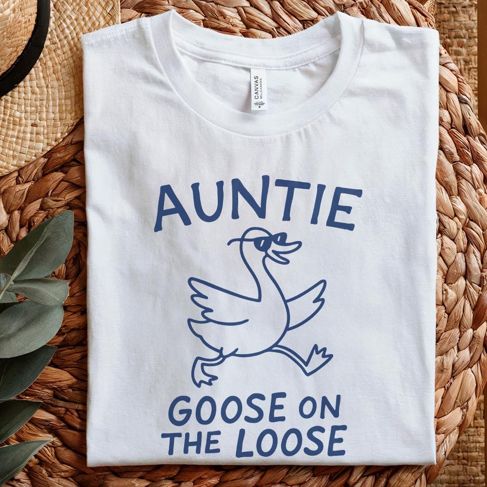 Auntie Silly Goose PNG, Cool Aunts Club Digital Download - 300 DPI Design