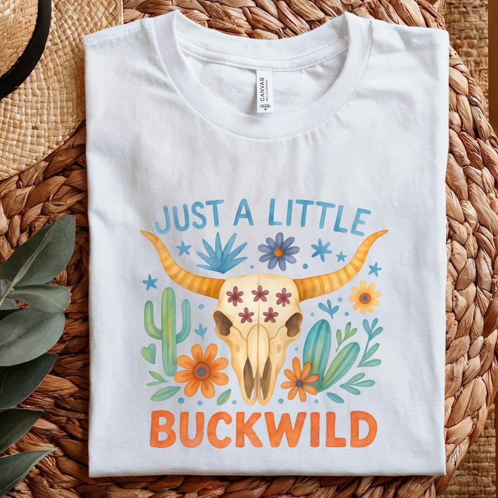 Buckwild Western PNG, Western Sublimation Design - 300 DPI Design for