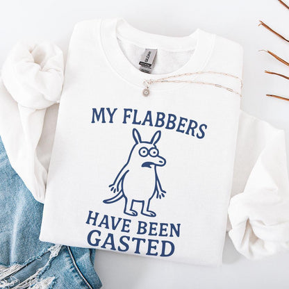 My Flabbers Gasted PNG, Sarcastic Goose Humor - 300 DPI Design for T-Shirt