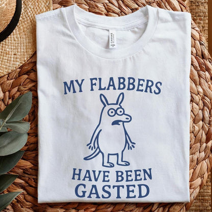 My Flabbers Gasted PNG, Sarcastic Goose Humor - 300 DPI Design for T-Shirt