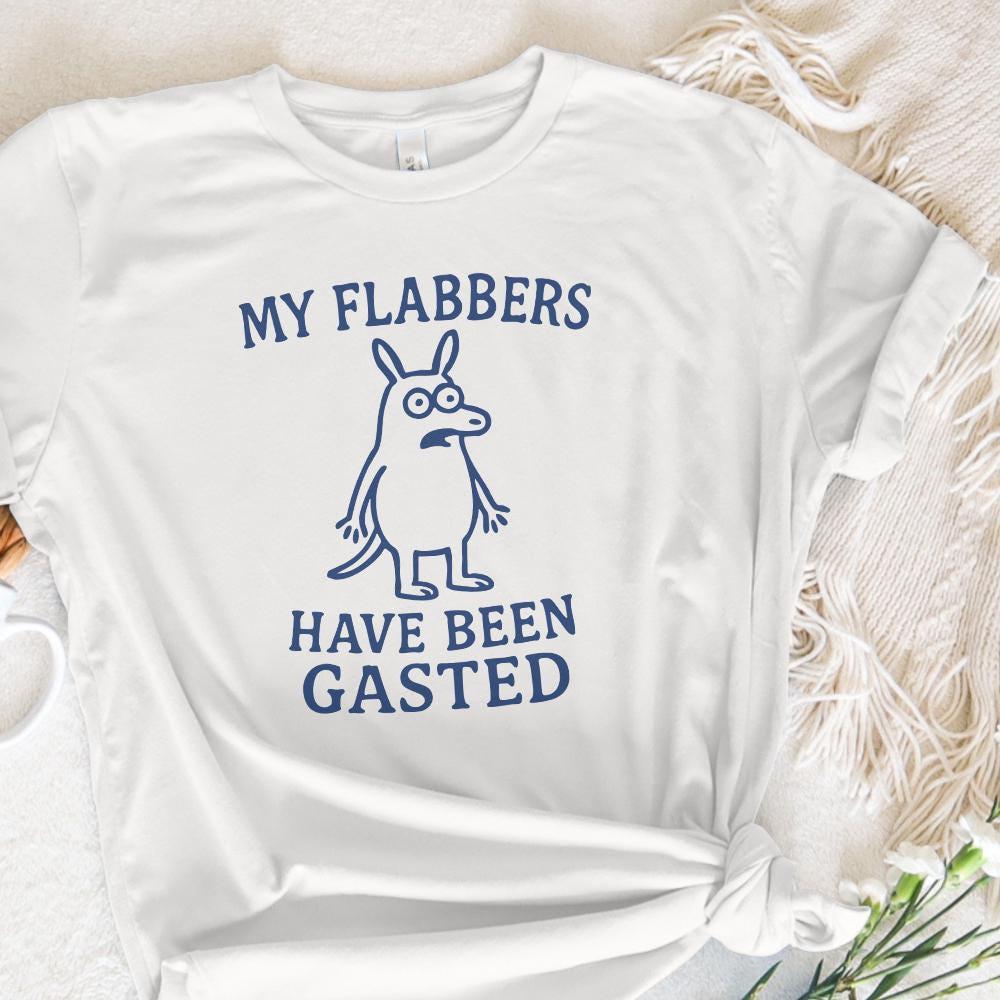 My Flabbers Gasted PNG, Sarcastic Goose Humor - 300 DPI Design for T-Shirt