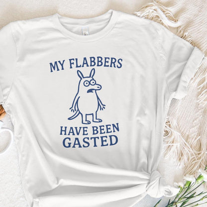 My Flabbers Gasted PNG, Sarcastic Goose Humor - 300 DPI Design for T-Shirt