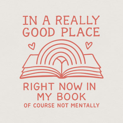 Bookish PNG Sticker, T-shirt Design - 300 DPI Design for T-Shirt