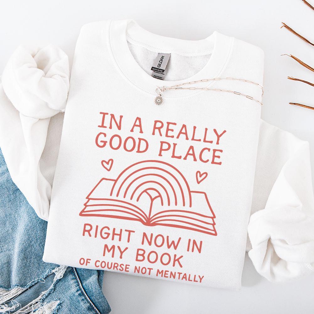 Bookish PNG Sticker, T-shirt Design - 300 DPI Design for T-Shirt