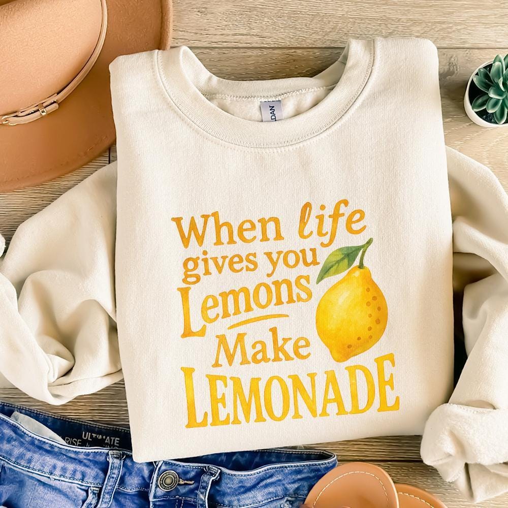 Coquette Lemon Design PNG, Funny Make Lemonade T-shirt Art - 300 DPI
