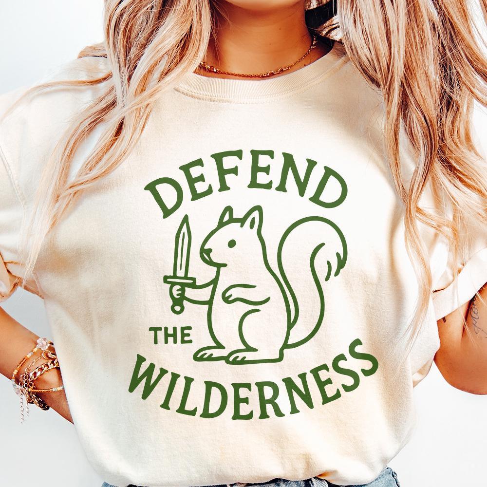 Funny Knife Nature Lover, Wilderness Vinyl Sticker - 300 DPI Design for