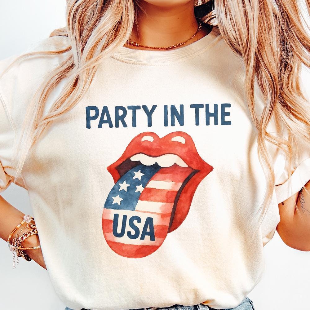 Retro America Sublimation Design, Independence Day Png - 300 DPI Design