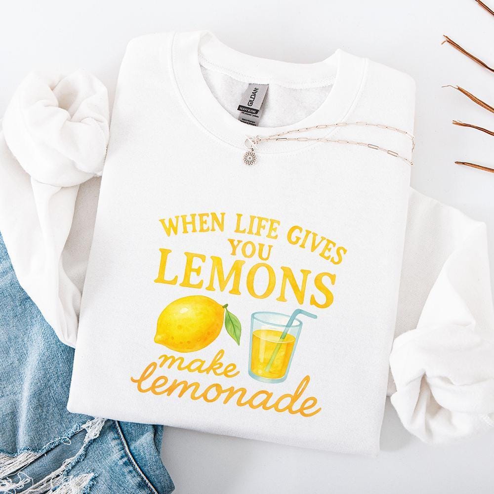 Coquette Lemon Design PNG, When Life Gives You Lemons - 300 DPI Design