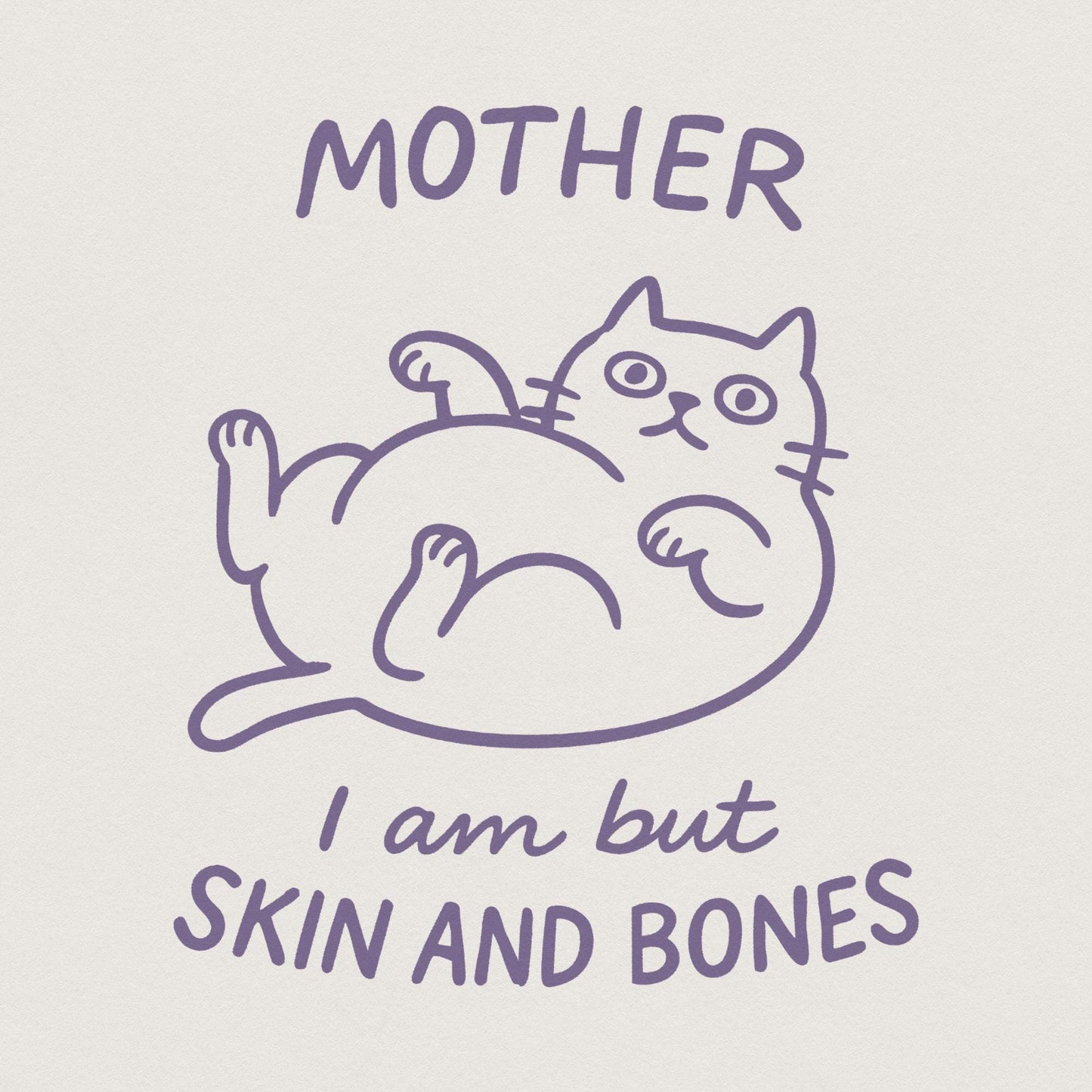 Chonky Cat Sticker, Cat Lover Sticker - 300 DPI Design for T-Shirt