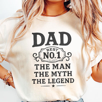 Father's Day png, Best Dad Ever - 300 DPI Design for T-Shirt