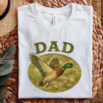 Camo Dad PNG, Father's Day PNG - 300 DPI Design for T-Shirt