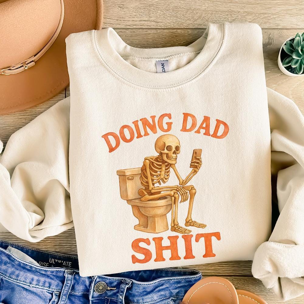 Doing Dad Shit PNG, Funny T-shirt Design - 300 DPI Design for T-Shirt