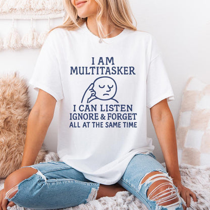 Multitasker Humor Png, Sublimation Design - 300 DPI Design for T-Shirt