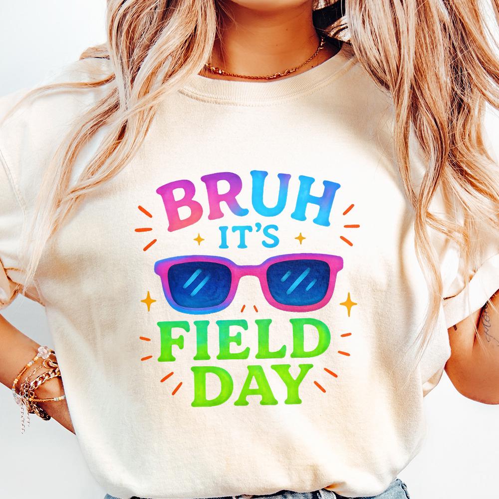 Bruh It's Field Day PNG, Funny Summer Activities - 300 DPI Design for