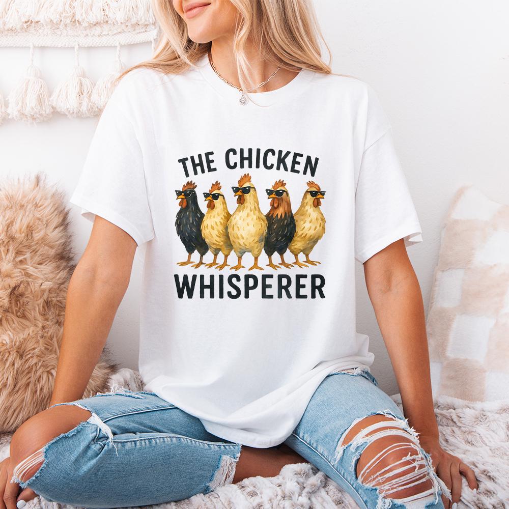 The Chicken Whisperer PNG, Funny Chicken PNG - 300 DPI Design for T-Shirt