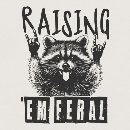 Raisin Em Feral PNG, Funny Opossum Png - 300 DPI Design for T-Shirt