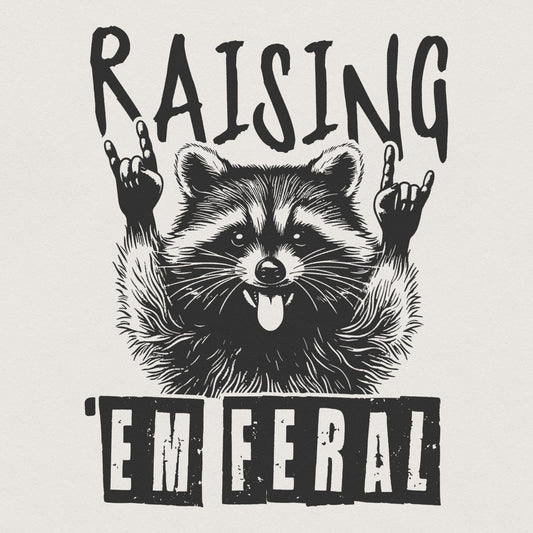 Raisin Em Feral PNG, Funny Opossum Png - 300 DPI Design for T-Shirt