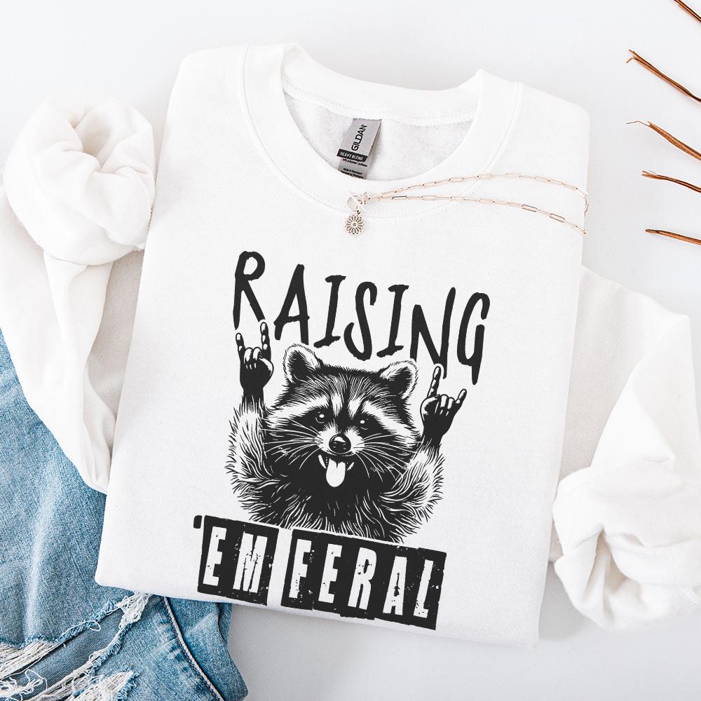 Raisin Em Feral PNG, Funny Opossum Png - 300 DPI Design for T-Shirt