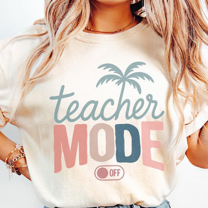 Teacher Off Duty PNG, Class Dismissed - 300 DPI Design for T-Shirt