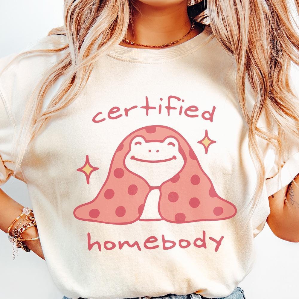 Certified Homebody PNG, Trendy png - 300 DPI Design for T-Shirt