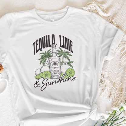 Tequila Lime & Sunshine PNG, Sublimation Designs - 300 DPI Design for