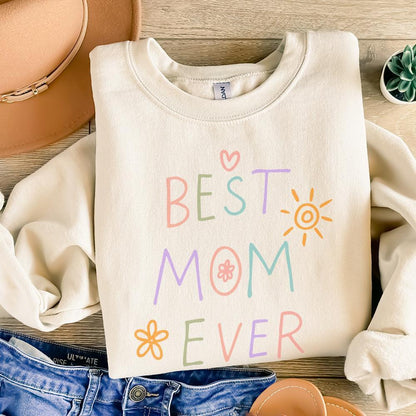 Best Mom Ever Png, Funny Mom Png - 300 DPI Design for T-Shirt