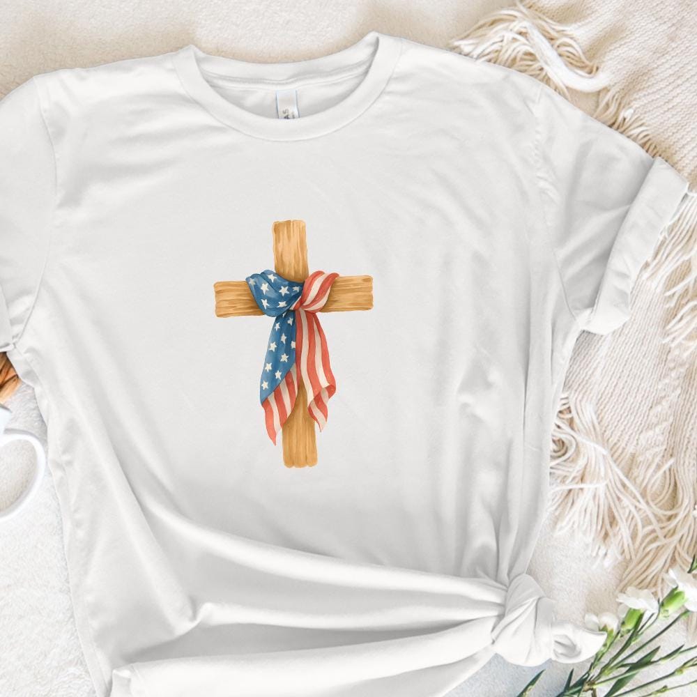 Christian Patriotic Png, One Nation Under God Png - 300 DPI Design for