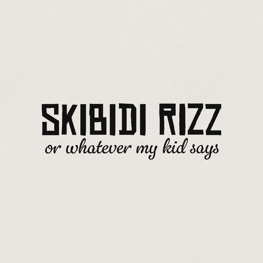 Skibity Rizz Funny png, Valentine's Day Png - 300 DPI Design for T-Shirt