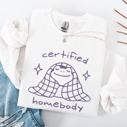 Certified Homebody PNG, Trendy png - 300 DPI Design for T-Shirt