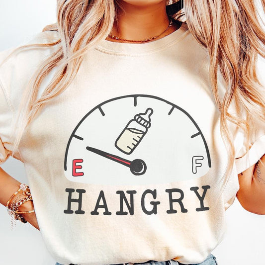 Baby Funny Bib PNG, Hungry Baby Design - 300 DPI Design for T-Shirt