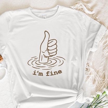 I'm Fine PNG, I'm Fine png - 300 DPI Design for T-Shirt