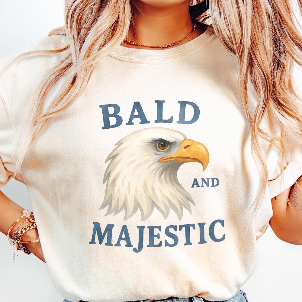 Patriotic Bald Eagle 4th of July, png Independence Day - 300 DPI Design