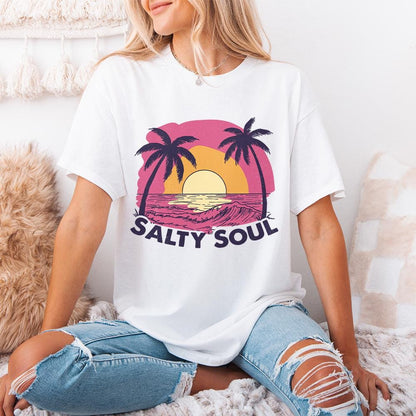 Summer Shirt Designs, Retro Summer PNG - 300 DPI Design for T-Shirt