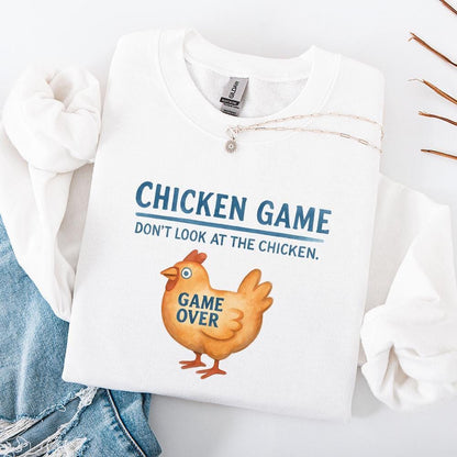 Chicken Game png, Funny Chicken png - 300 DPI Design for T-Shirt