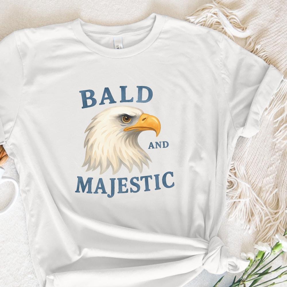 Patriotic Bald Eagle 4th of July, png Independence Day - 300 DPI Design